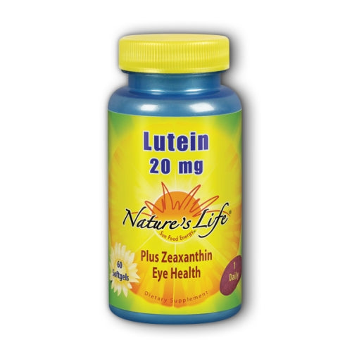 Lutein 60 softgels by Nature's Life