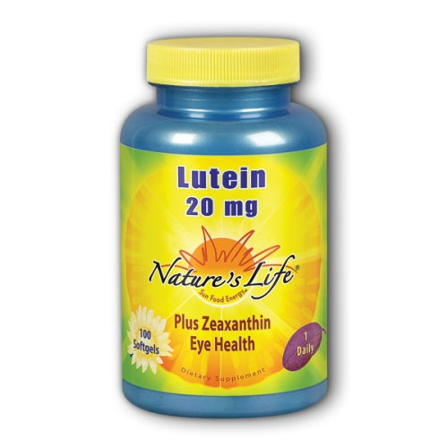 Lutein 100 softgels by Nature's Life