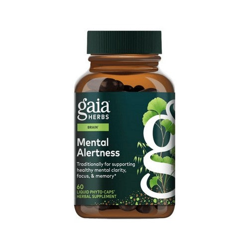 Mental Alertness 60 caps by Gaia Herbs