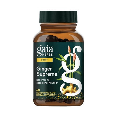 Ginger Supreme 60 caps by Gaia Herbs
