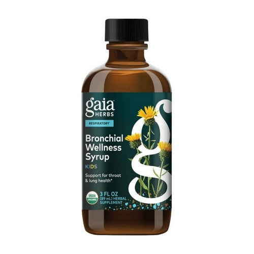 Bronchial Wellness for Kids with Honey & Lemon 3 oz by Gaia Herbs