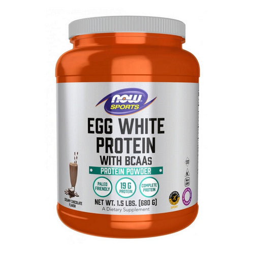 Eggwhite Protein Rich Chocolate 1.5 lbs by Now Foods