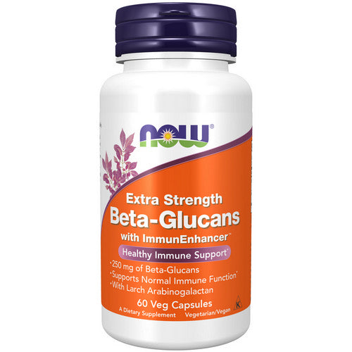 Beta Glucans with ImmunEnhancer 60 vcaps by Now Foods