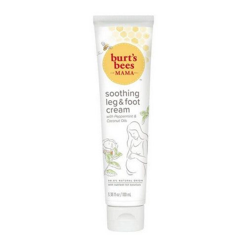 Baby Mama Bee Leg & Foot Creme With Peppermint Oil 3.38 Oz by Burts Bees