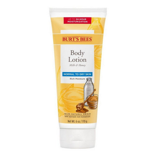 Naturally Body Lotion Milk And Honey 6 Oz by Burts Bees