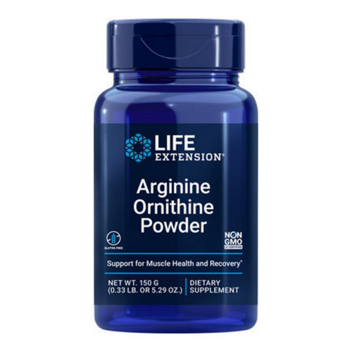 Arginine Ornithine Powder 150 gms by Life Extension