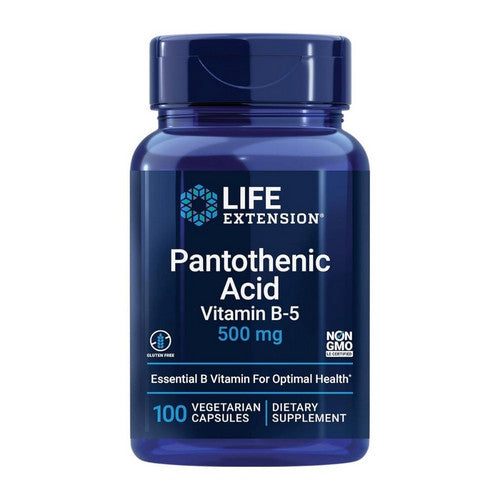 Pantothenic Acid Vitamin B5 100 V caps by Life Extension