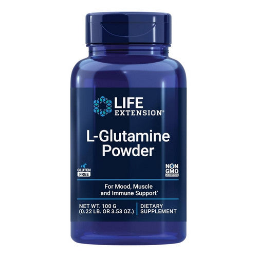 L-Glutamine Powder 100 Grams by Life Extension