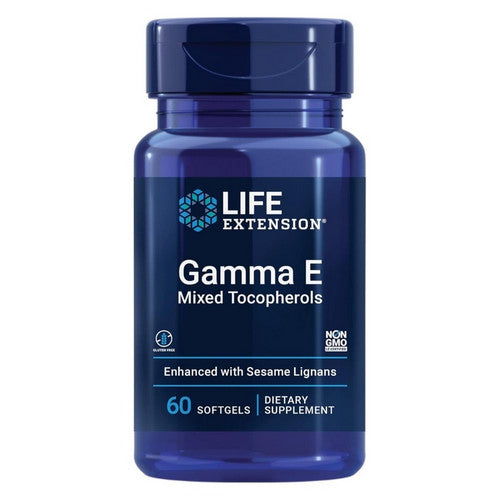 Gamma E Mixed Tocopherols 60 Softgels by Life Extension
