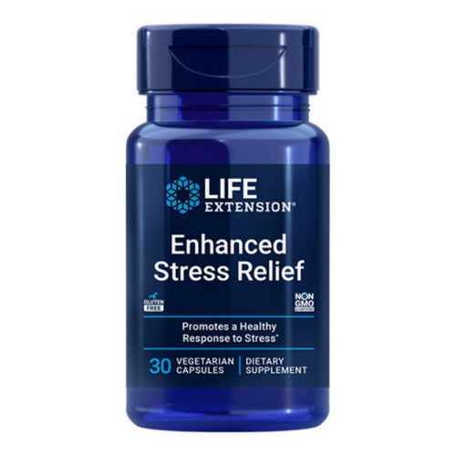 Natural Stress Relief 30 vcaps by Life Extension