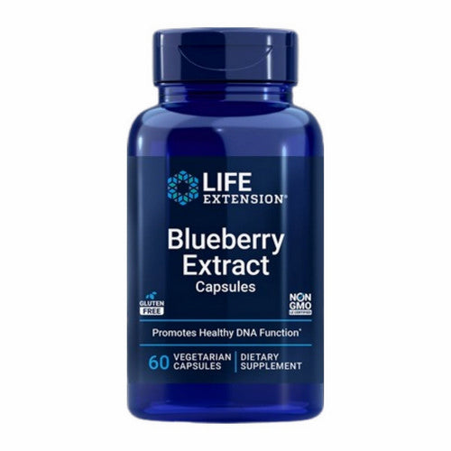 Blueberry Extract Capsules 60 Veg Caps by Life Extension