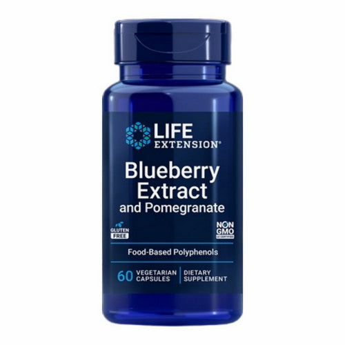 Blueberry Extract And Pomegranate 60 Veg Caps by Life Extension