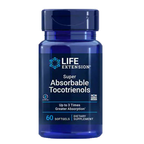 Super-Absorbable Tocotrienols 60 softgels by Life Extension