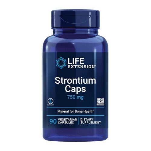 Strontium Caps 90 Veg Caps by Life Extension