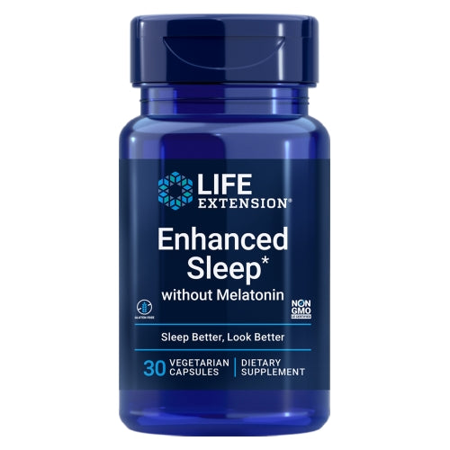 Enhanced Natural Sleep without Melatonin 30 caps by Life Extension