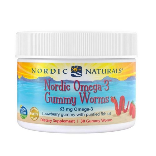 Nordic Omega-3 Worms 30 worms by Nordic Naturals