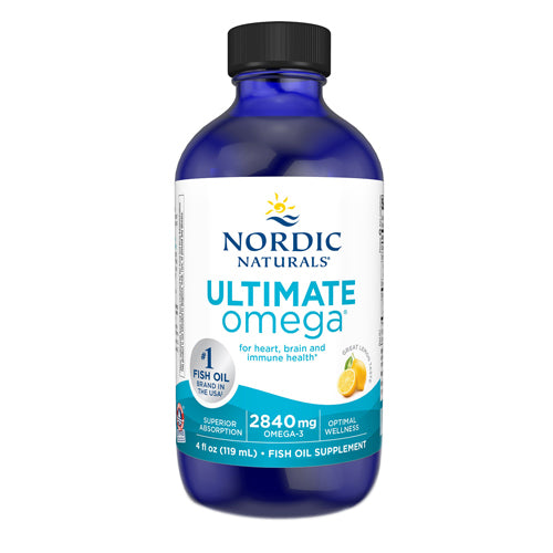 Ultimate Omega Lemon 4 Oz by Nordic Naturals