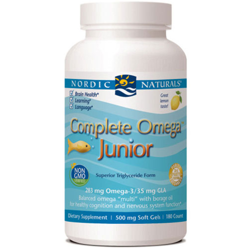 Complete Omega Junior 180 Count by Nordic Naturals