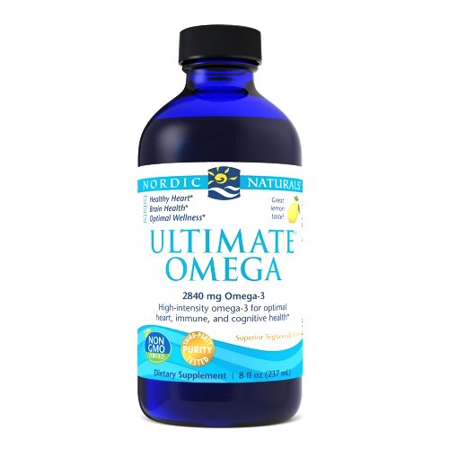 Ultimate Omega Lemon 8 Oz by Nordic Naturals
