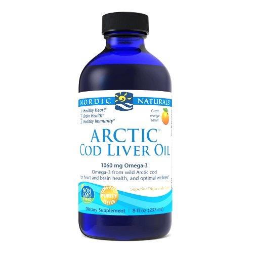 Arctic Cod Liver Oil Orange 8 Oz by Nordic Naturals