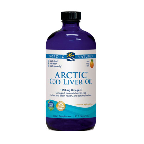 Arctic Cod Liver Oil Orange 16 Oz by Nordic Naturals