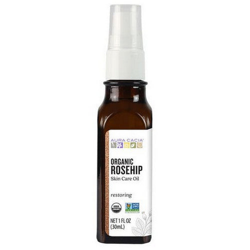 Organic Rosehip Skin Care Oil 1 Oz by Aura Cacia