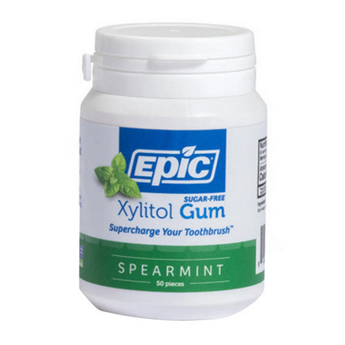 Xylitol Gum Spearmint 50 Pieces by Epic Dental