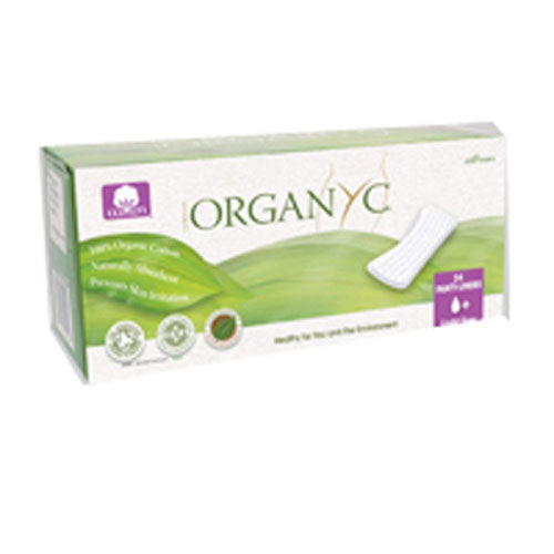 Organic Cotton Panty Liners Folded 24 ct by Organyc