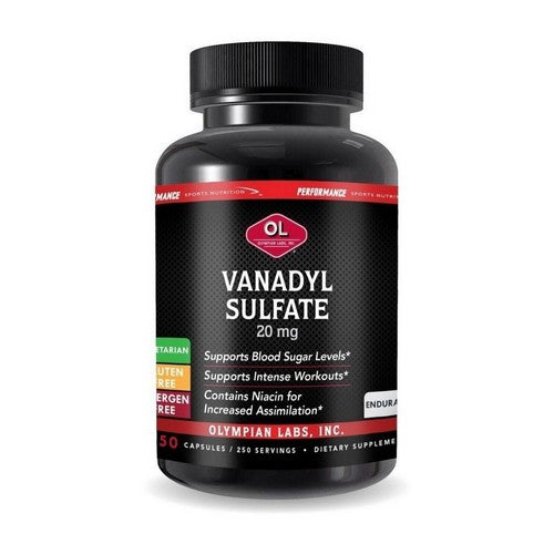 PSN Vanadyl Sulfate 250 Caps by Olympian Labs