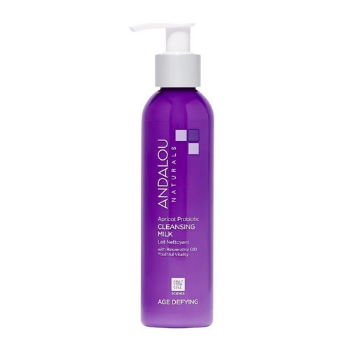 Cleansing Milk Apricot Probiotic Age Defying 6 Oz by Andalou Naturals
