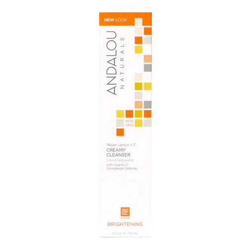 Creamy Cleanser Meyer Lemon+ C 6 oz by Andalou Naturals