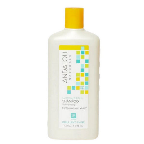 Healthy Shine Shampoo Sunflower and Citrus 11.5 oz by Andalou Naturals
