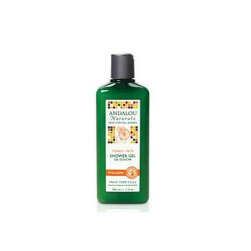 Vitalizing Shower Gel Mandarin Vanilla 8.5 Oz by Andalou Naturals