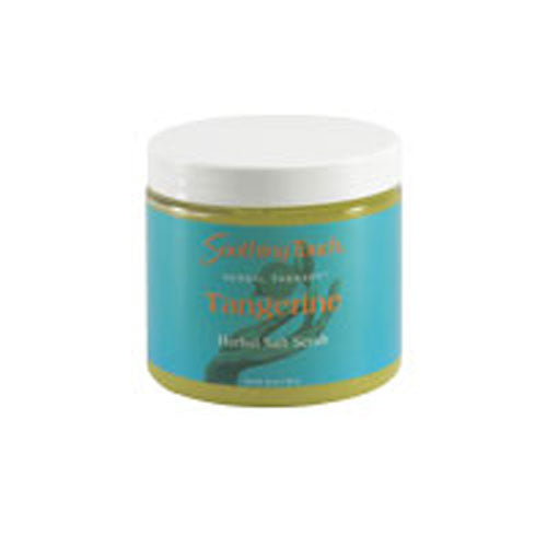 Tangerine Herbal Salt Scrub 20 Oz by Soothing Touch