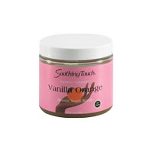 Brown Sugar Scrub Vanilla Orange 16 Oz by Soothing Touch