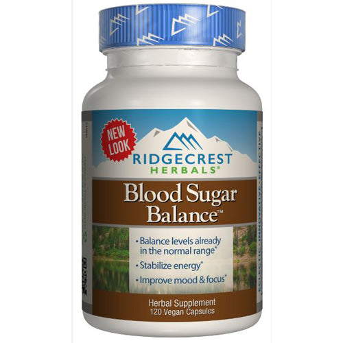 Blood Sugar Balance 120 Veg Caps by Ridgecrest Herbals