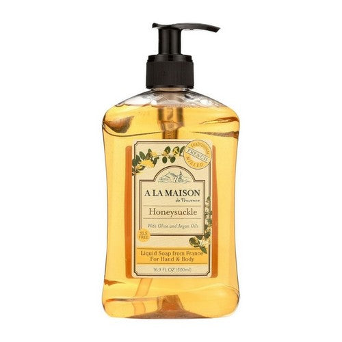 Liquid Soap For Hand And Body Honeysuckle 16.9 Oz by A La Maison