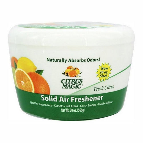 Solid Air Freshener Fresh Citrus 20 oz by Citrus Magic