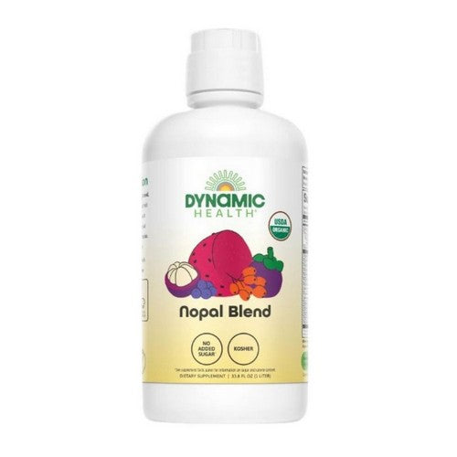 Organic Nopal Juice Blend 33.8 oz by Dynamic Health Laboratories