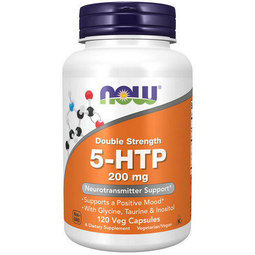 Double Strength 5 HTP 120 vcaps by Now Foods