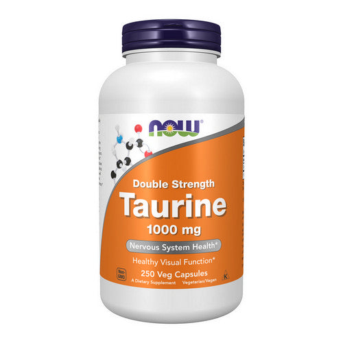 Taurine Double Strength 250 caps by Now Foods
