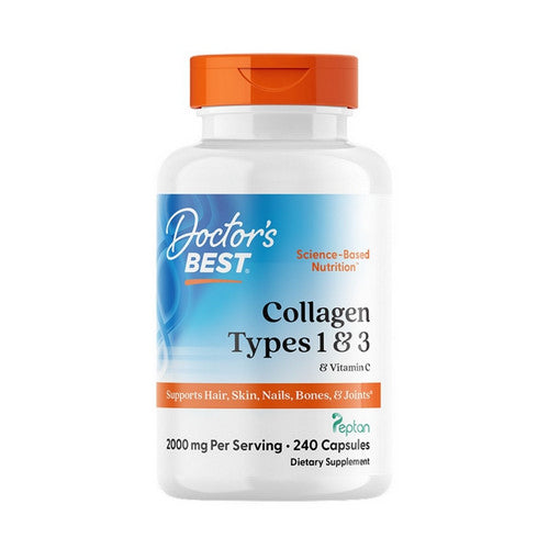 Collagen Types 1 And 3 & Vitamin C 240 Caps by Doctors Best