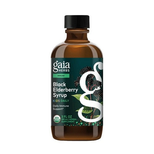 Black Elderberry Syrup 3 oz by Gaia Herbs