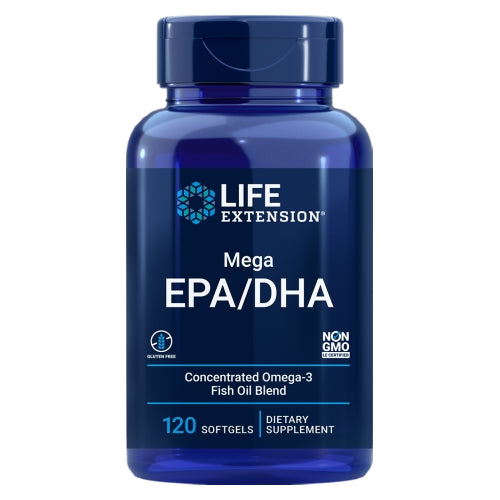 Mega EPA/DHA 120 Softgels by Life Extension