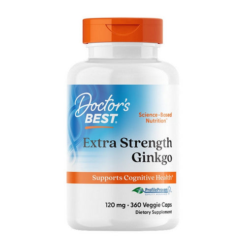 Extra Strength Ginkgo 360 Veggie Caps by Doctors Best