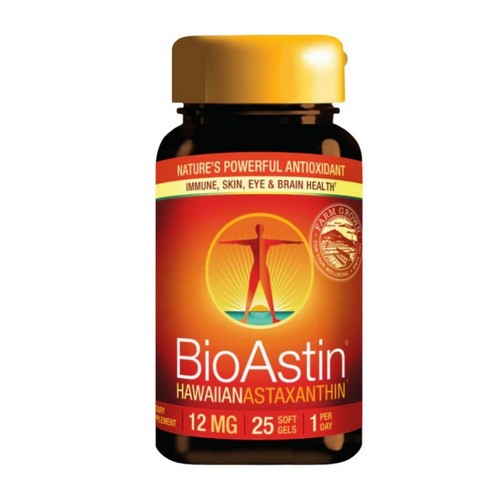 Bioastin Hawaiian Astaxanthin 25 Softgels by Nutrex Hawaii