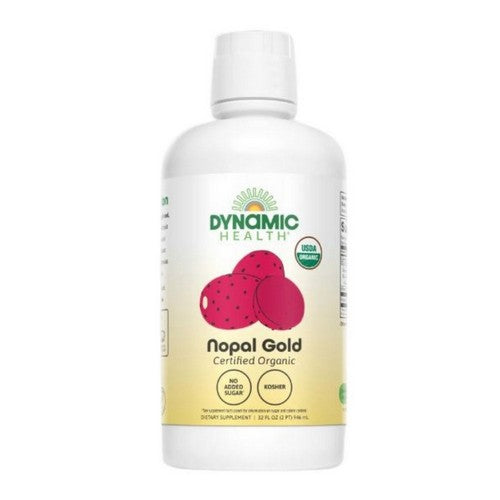 Organic Certified Nopal Gold 32 oz by Dynamic Health Laboratories