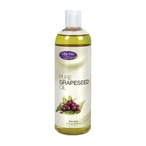 Pure Grapeseed Oil 16 oz by Life-Flo