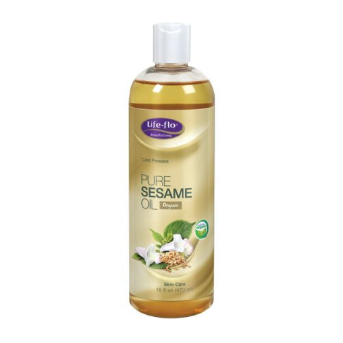 Pure Sesame Oil 16 oz by Life-Flo