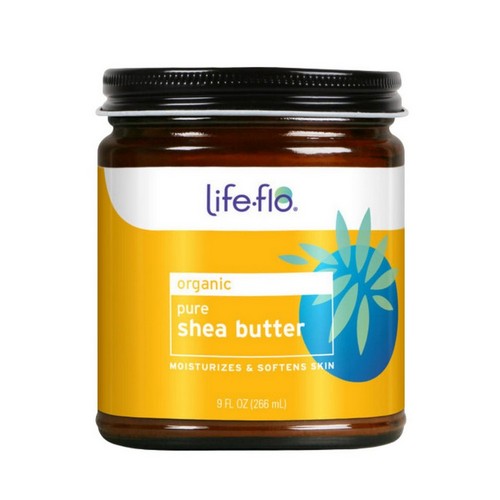 Organic Pure Shea Butter 9 oz by Life-Flo